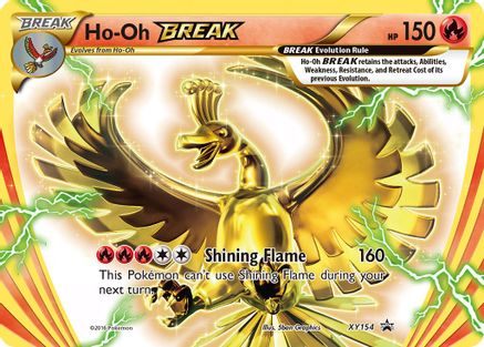 Ho-Oh BREAK (XY154) Holofoil - Black Star Promos