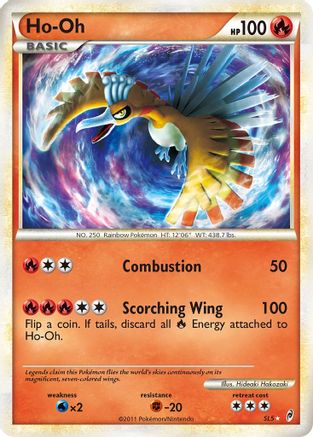 Ho-Oh (Shiny) (SL5) Holofoil - Call of Legends