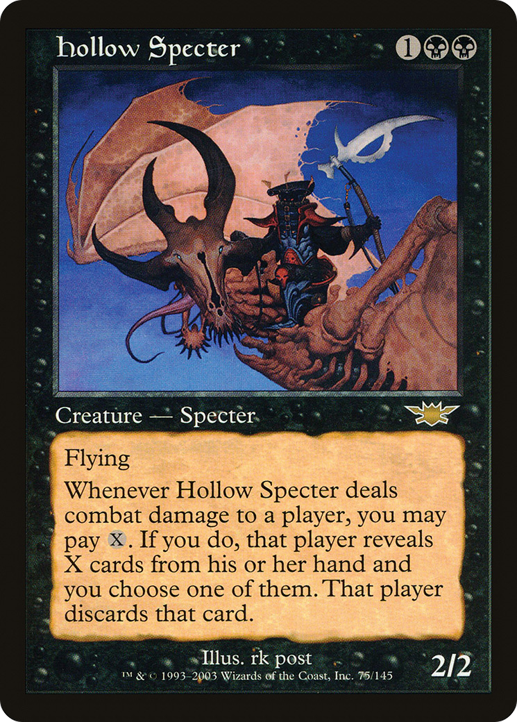 Hollow Specter (075) Foil - Legions
