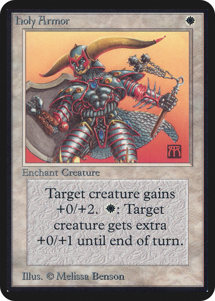 Holy Armor - Limited Edition Alpha