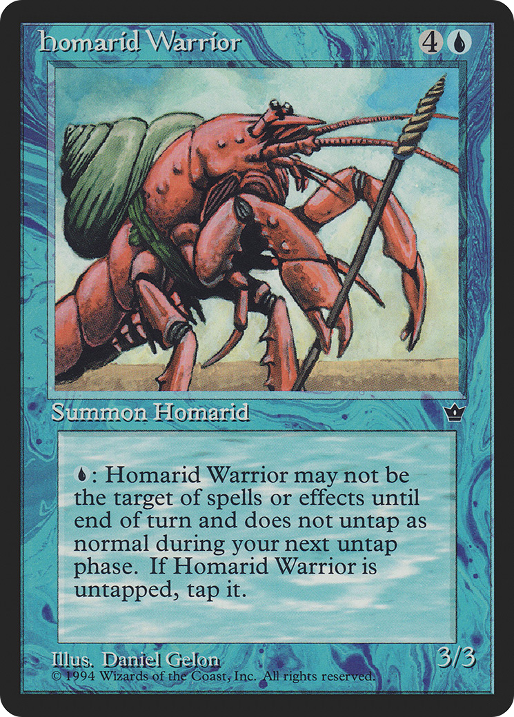 Homarid Warrior (a) - Fallen Empires