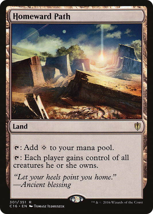 Homeward Path (301) - Commander 2016