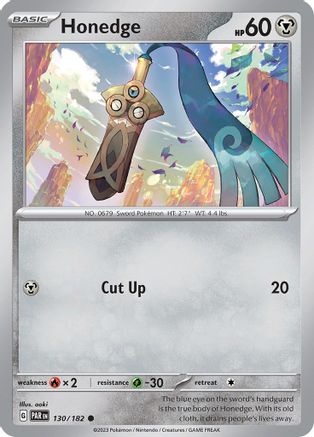 Honedge (130) Reverse Holofoil - Paradox Rift