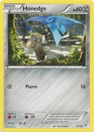 Honedge (27) - Trainer Kit: Bisharp & Wigglytuff