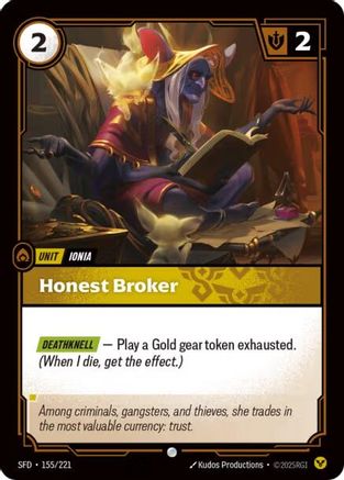 Honest Broker (155) Foil - Spiritforged