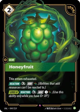 Honeyfruit (049) Foil - Unleashed