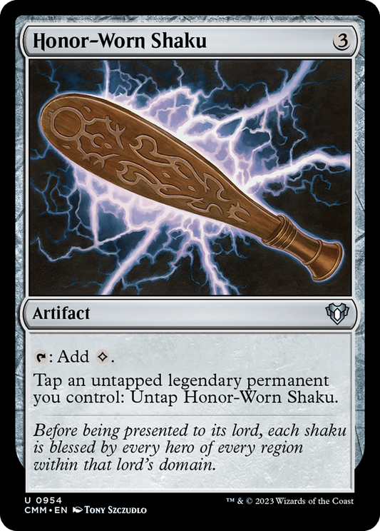 Honor-Worn Shaku (954) - Commander Masters