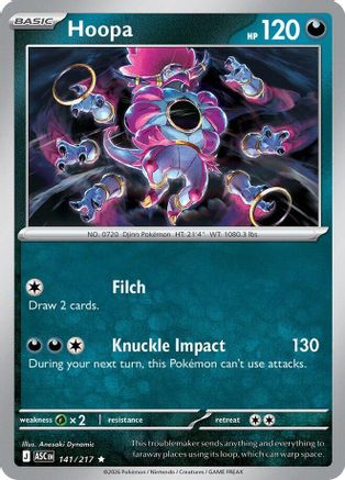 Hoopa (141) Holofoil - Ascended Heroes