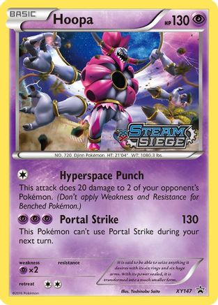 Hoopa (Prerelease) (XY147) Holofoil - Black Star Promos