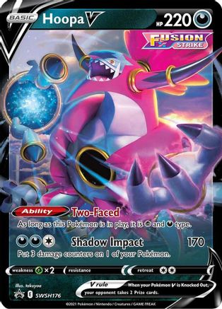 Hoopa V (SWSH176) Holofoil - Black Star Promos