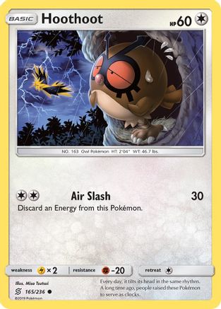 Hoothoot (165) - Unified Minds