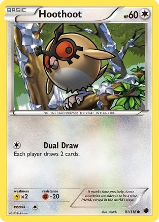 Hoothoot (91) - Plasma Freeze