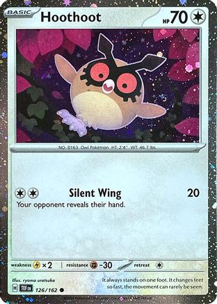 Hoothoot (Cosmos Holo) (126) Holofoil - Black Star Promos