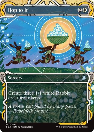 Hop to It (006) Foil - Secrets of Strixhaven: Mystical Archive