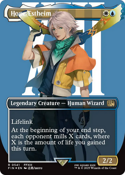 Hope Estheim (Borderless) (541) Surge Foil - FINAL FANTASY