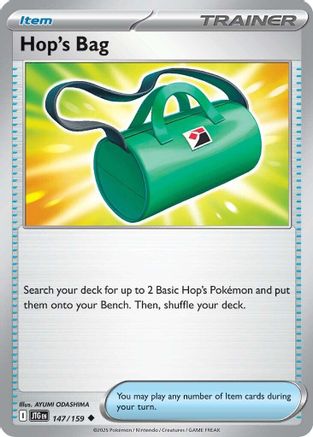 Hop's Bag (147) Reverse Holofoil - Journey Together