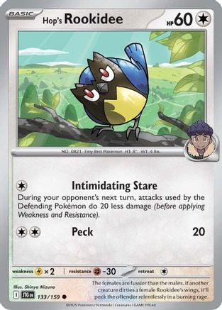 Hop's Rookidee (133) Reverse Holofoil - Journey Together