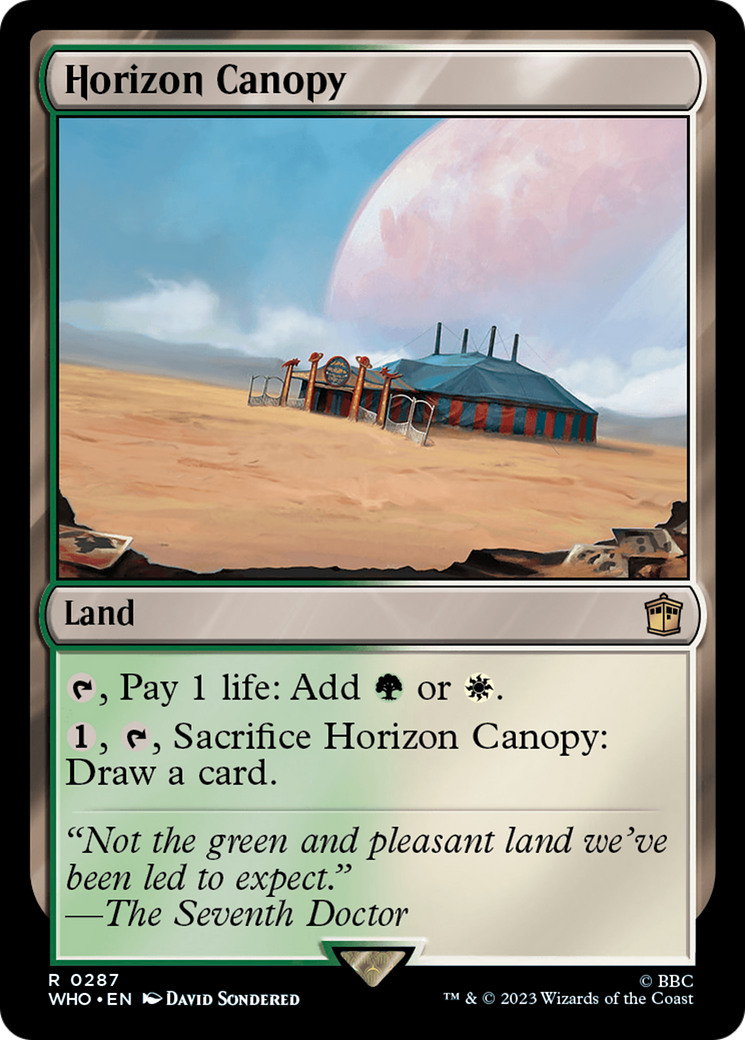 Horizon Canopy (287) - Doctor Who