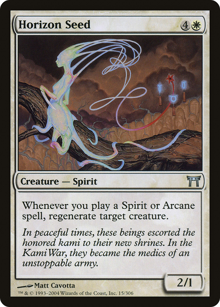 Horizon Seed (015) Foil - Champions of Kamigawa