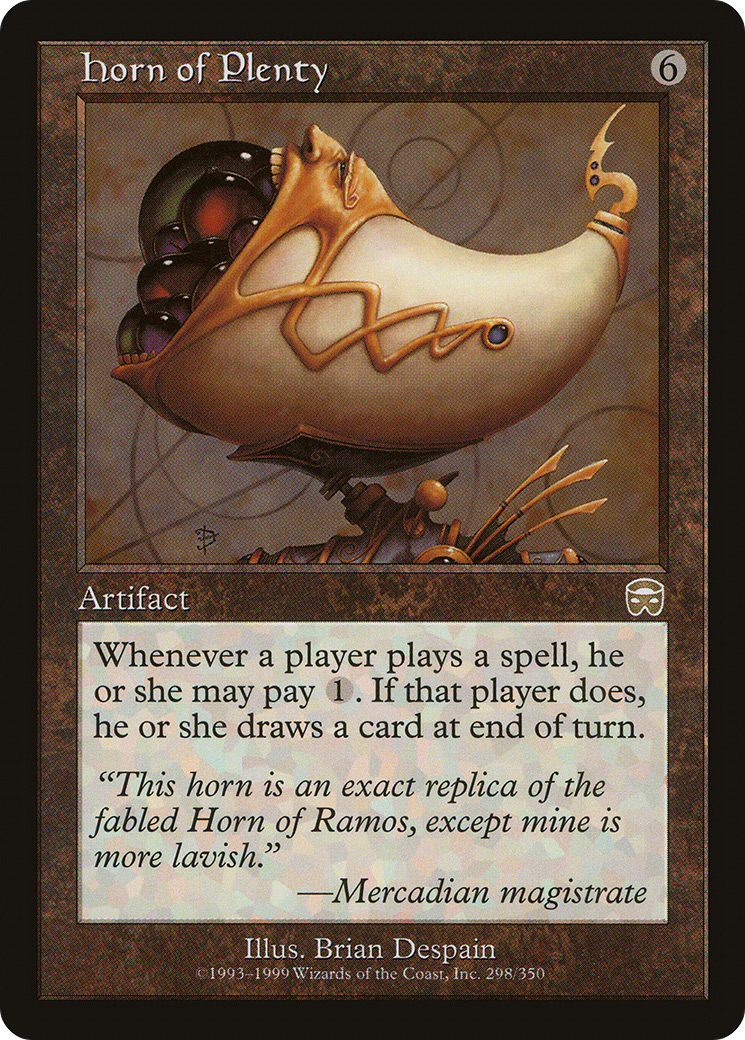 Horn of Plenty (298) Foil - Mercadian Masques