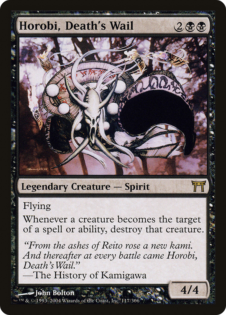 Horobi, Death's Wail (117) Foil - Champions of Kamigawa