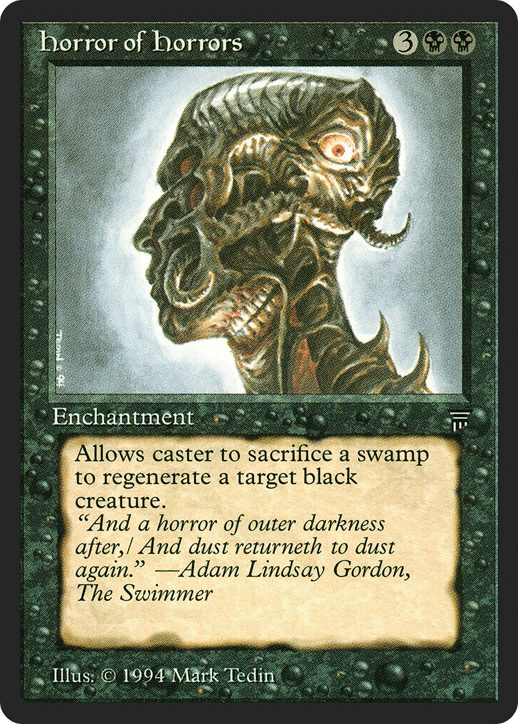 Horror of Horrors - Legends