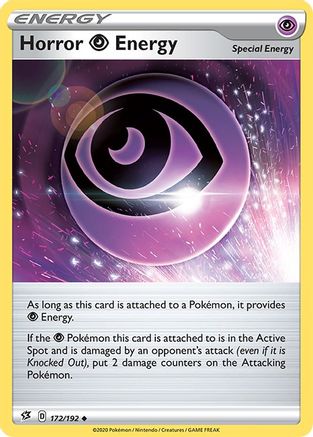 Horror P Energy (172) Reverse Holofoil - Rebel Clash