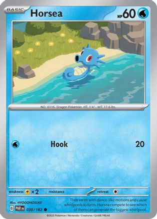 Horsea (30) Reverse Holofoil - Paradox Rift