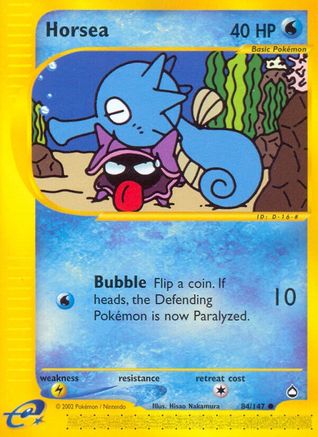 Horsea (84) Reverse Holofoil - Aquapolis