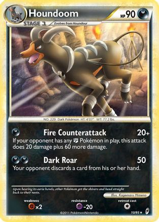 Houndoom (10) Reverse Holofoil - Call of Legends