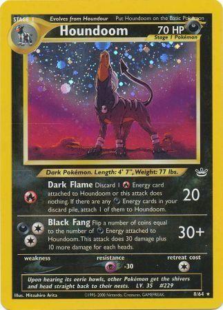 Houndoom (8) (Unlimited) Holofoil - Neo Revelation