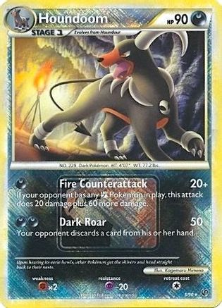 Houndoom (League Promo) (5) Reverse Holofoil - League & Championship Cards