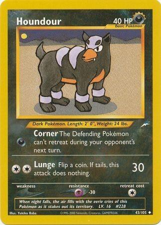 Houndour (43) (Unlimited) - Neo Destiny