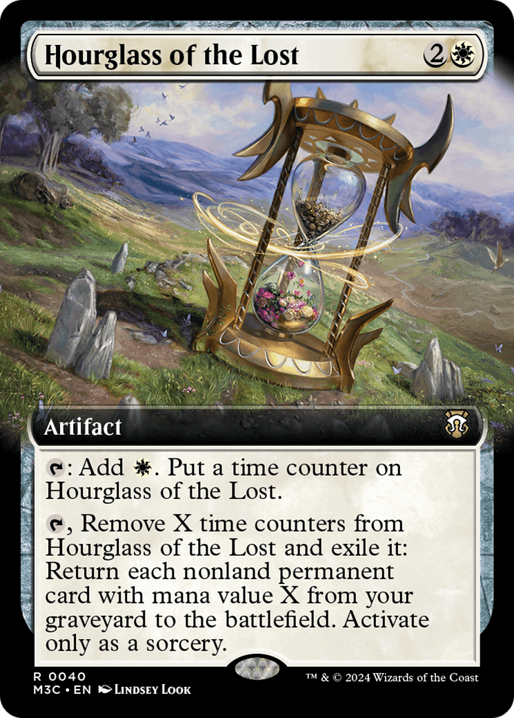 Hourglass of the Lost (Extended Art) (040) - Commander: Modern Horizons 3