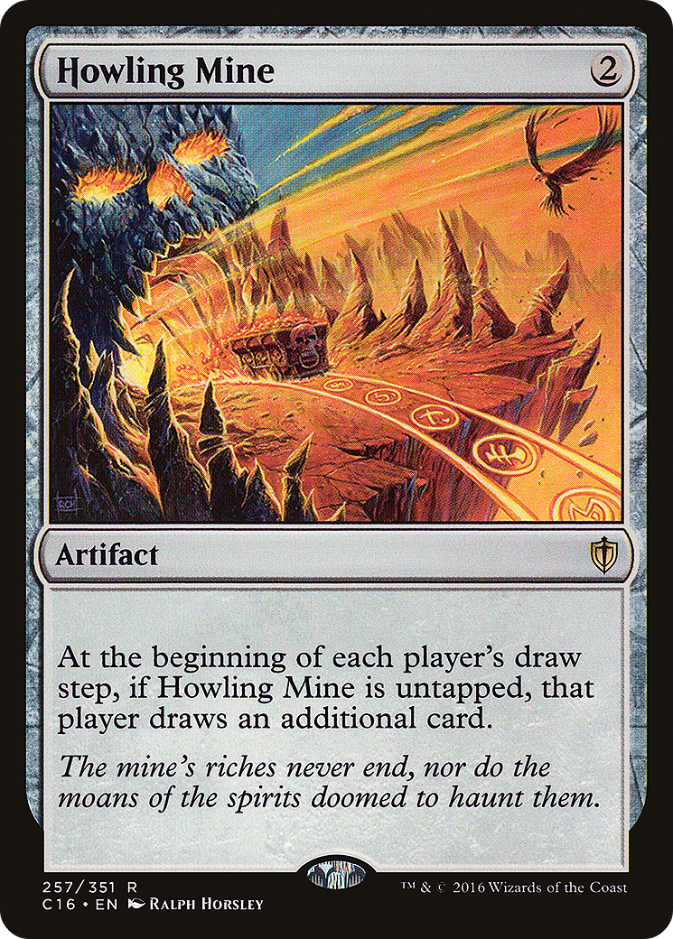 Howling Mine (257) - Commander 2016