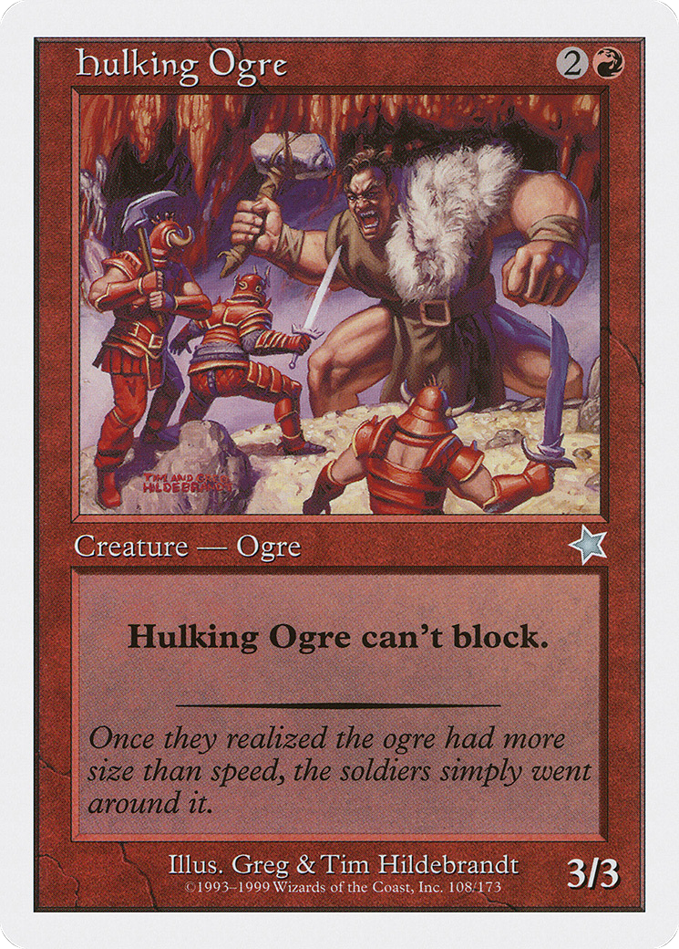Hulking Ogre (108) - Starter 1999