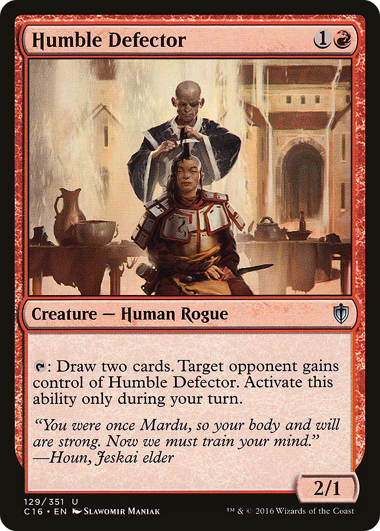 Humble Defector (129) - Commander 2016