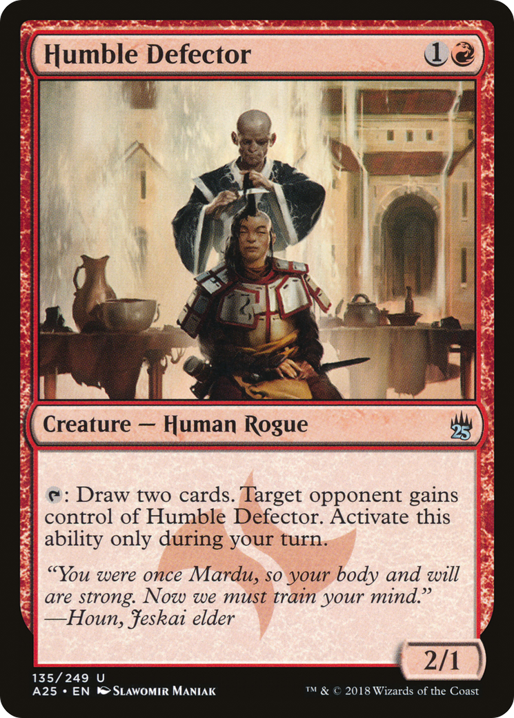 Humble Defector (135) - Masters 25