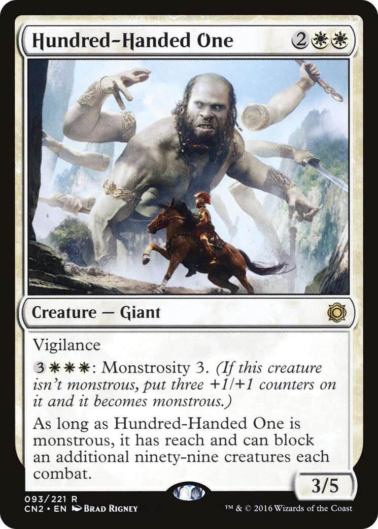 Hundred-Handed One (093) Foil - Conspiracy: Take the Crown