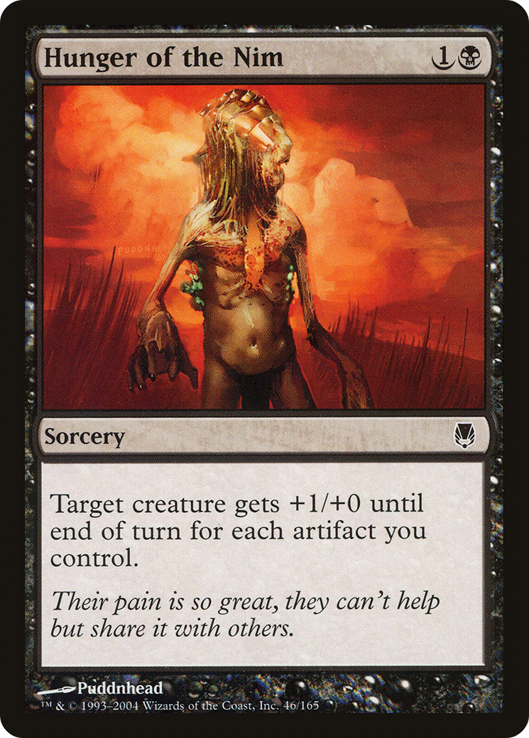 Hunger of the Nim (046) Foil - Darksteel