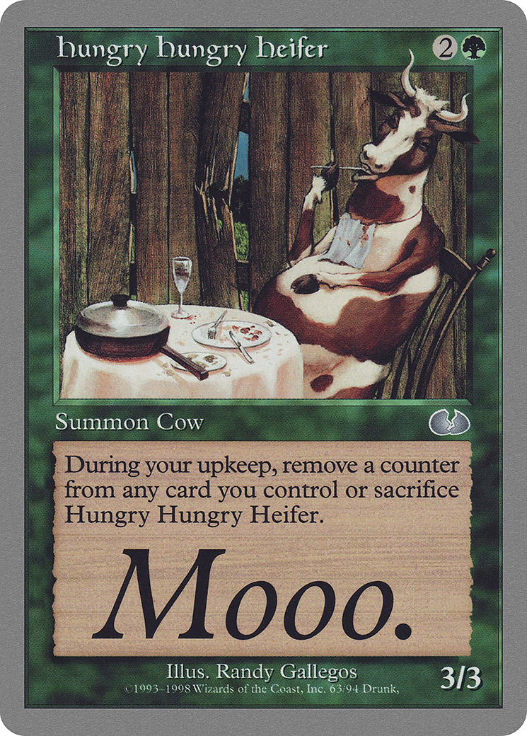Hungry Hungry Heifer (063) - Unglued