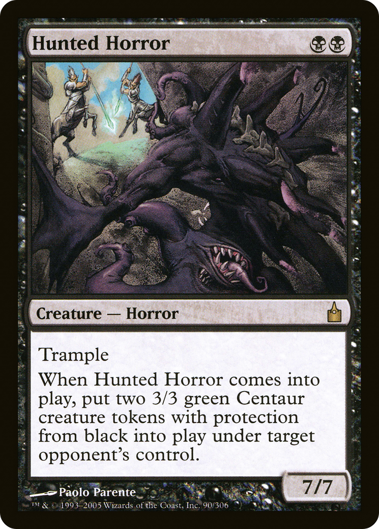 Hunted Horror (090) Foil - Ravnica: City of Guilds