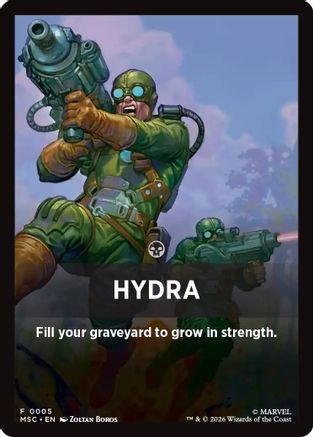 Hydra (Jumpstart Front Card) (005) - Commander: Marvel Super Heroes