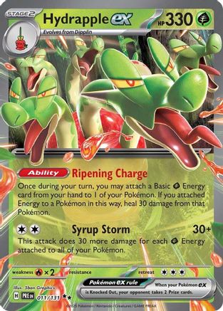 Hydrapple ex (11) Holofoil - Prismatic Evolutions