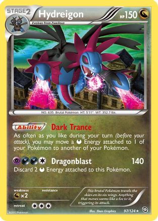 Hydreigon (97) Reverse Holofoil - Dragons Exalted