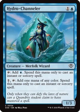 Hydro-Channeler (054) Foil - Secrets of Strixhaven