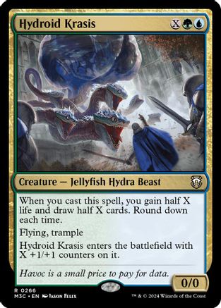 Hydroid Krasis (266) Ripple Foil - Commander: Modern Horizons 3