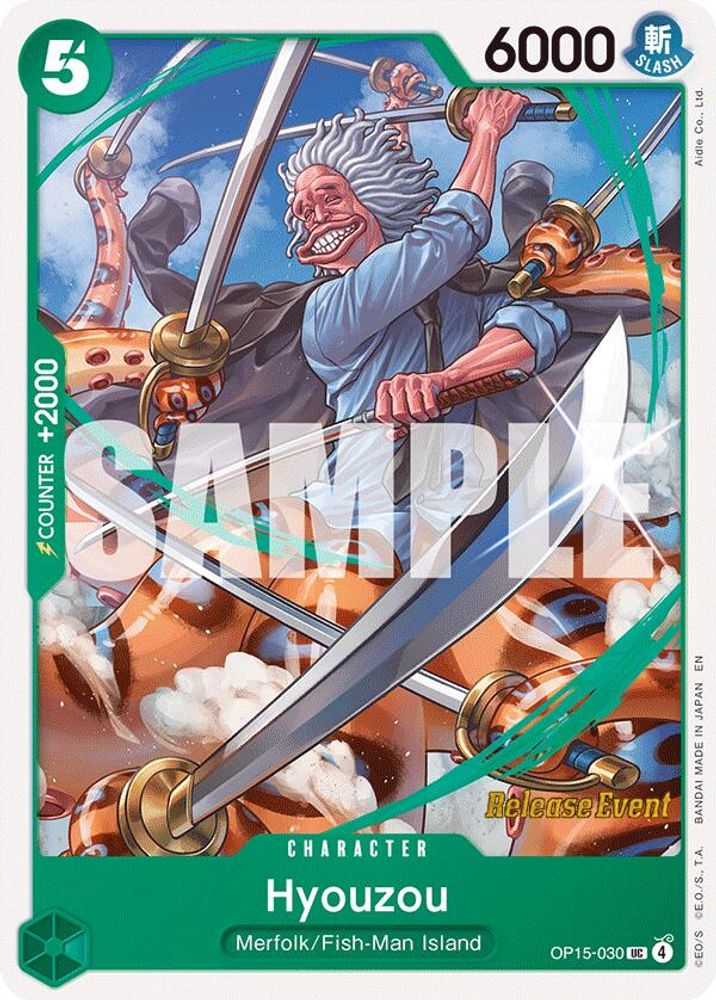 Hyouzou (OP15-030) Release Event Cards