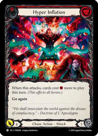 Hyper Inflation (Red) (PEN282) - Compendium of Rathe
