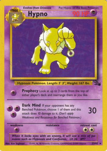 Hypno (23) (Unlimited) - Fossil